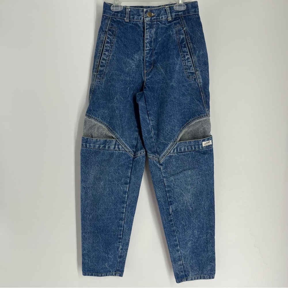 Guess by Marciano Women’s Size 27 Vintage 80s Blue Denim Jeans EUC